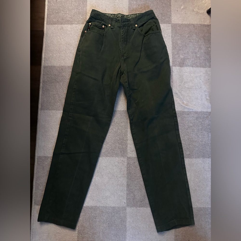 Vintage Green CrazyHorse Legend Jeans
